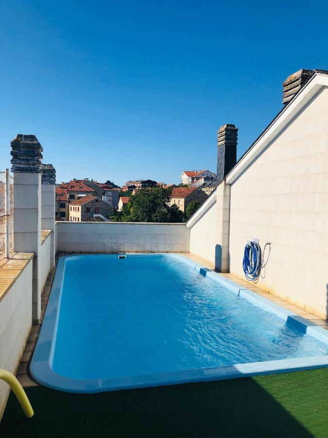Enjoy Sanxenxo,200M Playa, Balcon Vistas Cies, Piscina & Terraza Azotea,2 Plazas Garaje, 2 Banos, Muy Luminoso, Muy Tranquilo,Muy Equipado, Centricoアパートメント エクステリア 写真