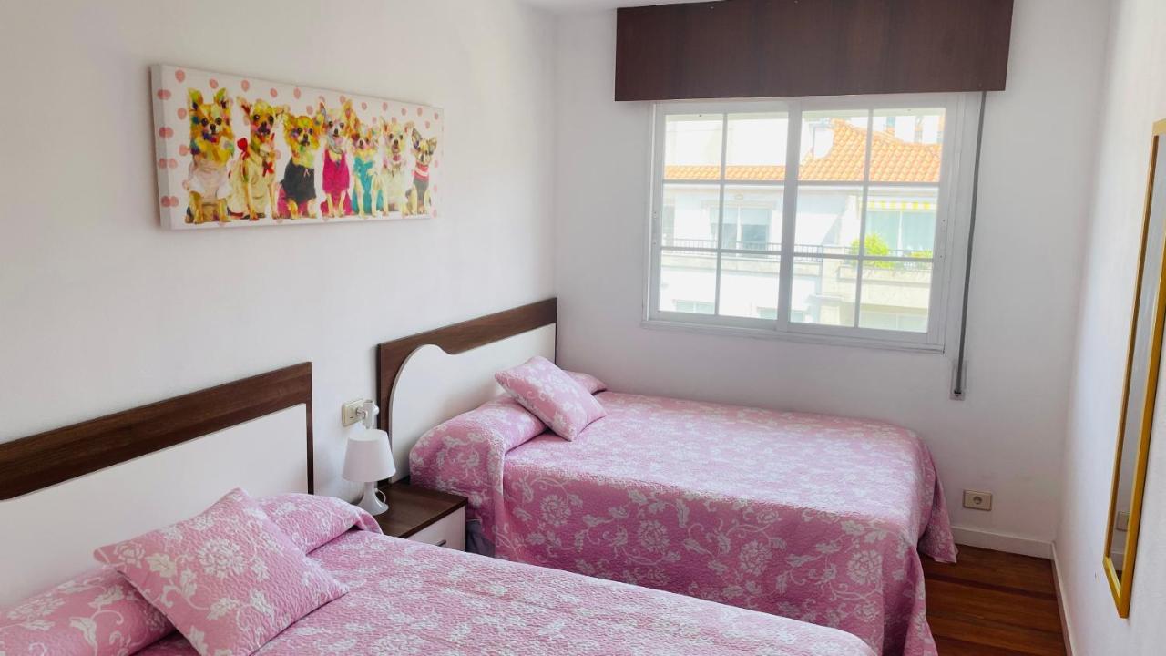 Enjoy Sanxenxo,200M Playa, Balcon Vistas Cies, Piscina & Terraza Azotea,2 Plazas Garaje, 2 Banos, Muy Luminoso, Muy Tranquilo,Muy Equipado, Centricoアパートメント エクステリア 写真